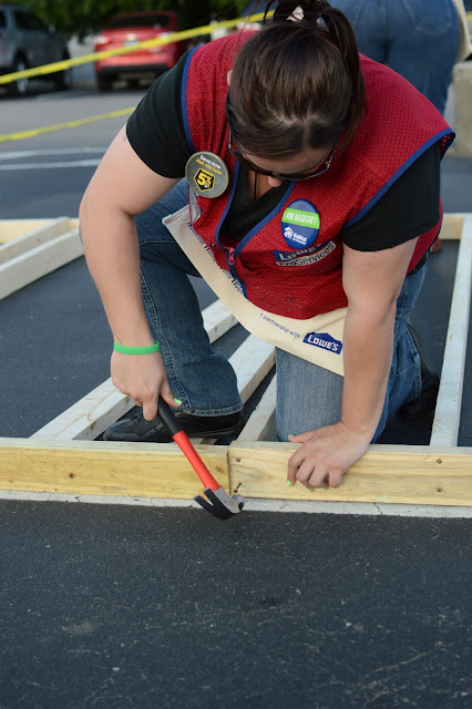 Girls' Night Out with Habitat for Humanity and Lowes: Women Build Week