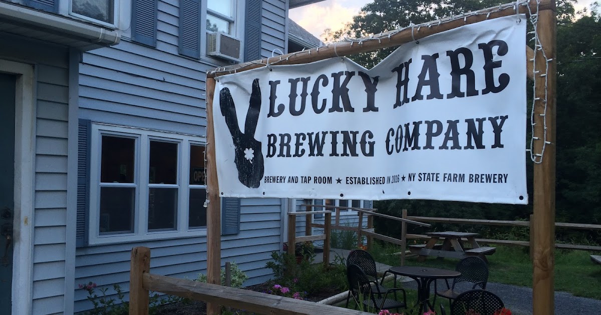 East Coast Wineries Lucky Hare Brewing Company in Hector is Hoppin! (NY)
