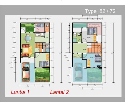 Figure 2 Floor Plan Houses Minimalist