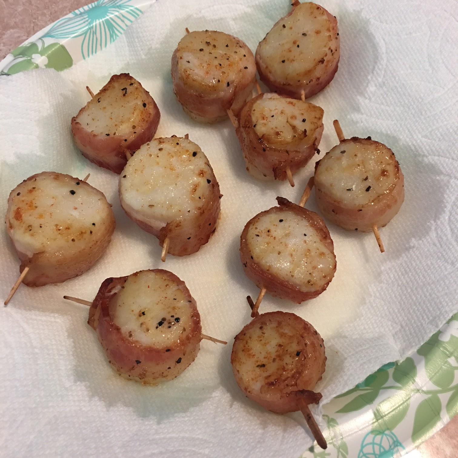 Toast to Roast Air Fried BaconWrapped Scallops
