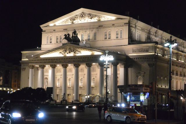 Moscou Le théâtre du Bolchoï