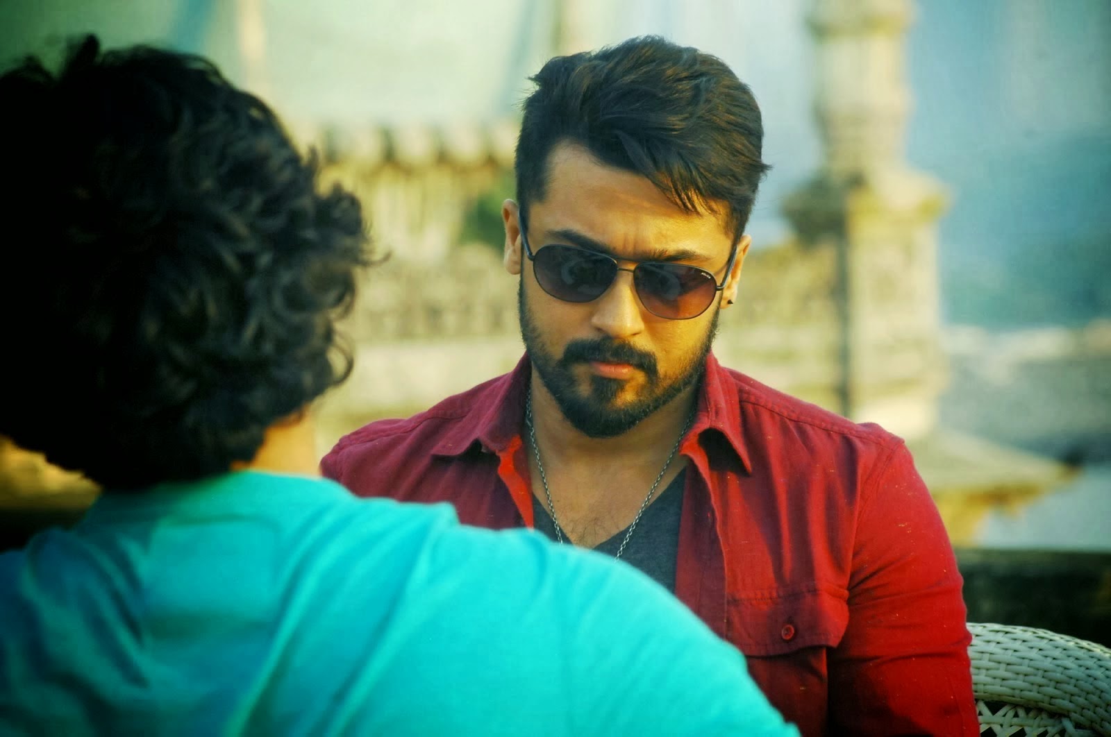 Actor surya's anjaan movie latest hairstyle pictures.