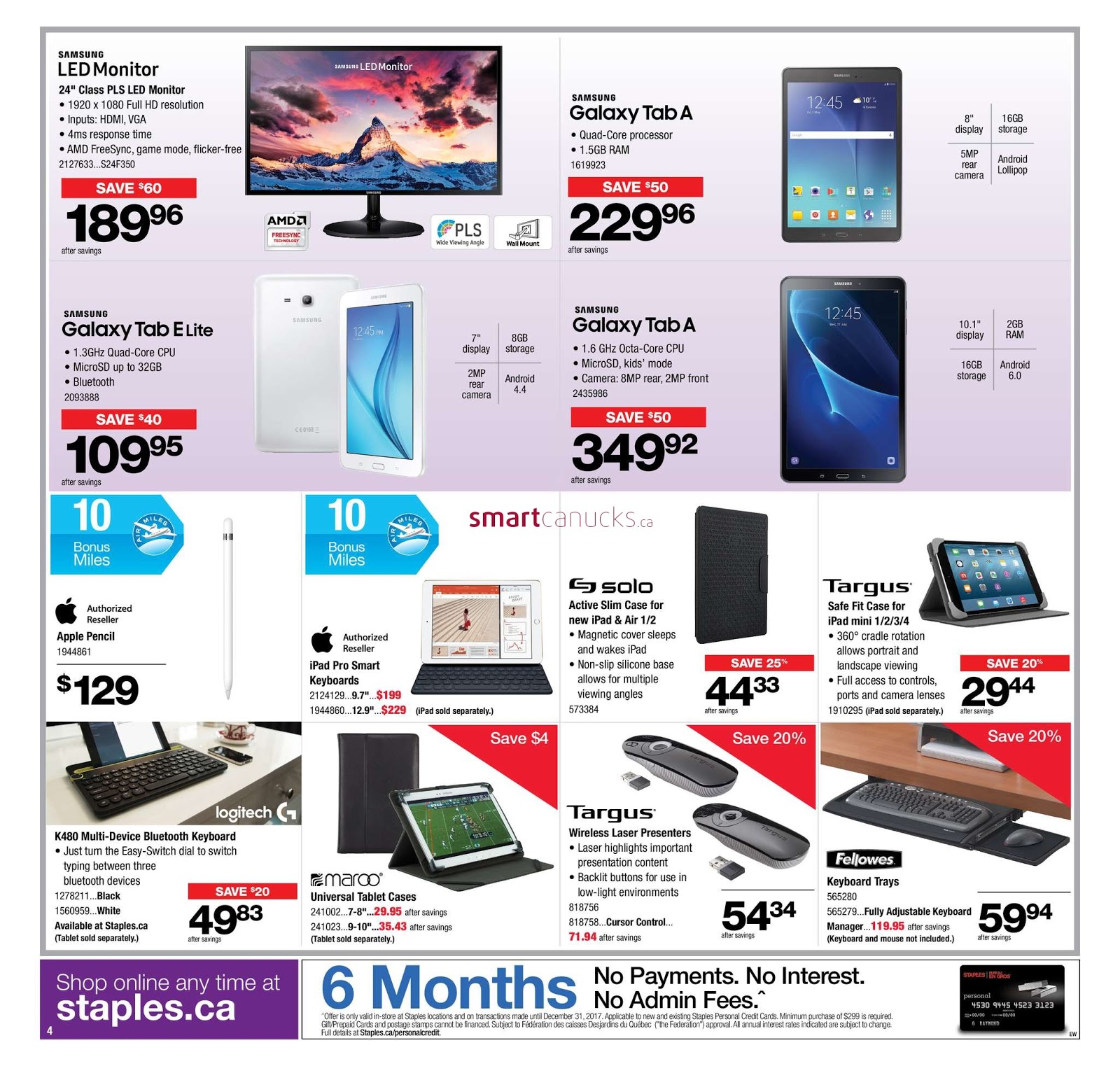 staples canada flyer may 24 to 30 2017 weekly flyers canada staples barrie flyer