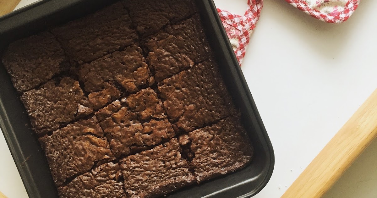 [RESEPI] Chewy Chocolate Brownies