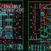 مخططات معمارية مسكن عائلي 4 طوابق اوتوكاد dwg مخططات معمارية مسكن عائلي 4 طوابق اوتوكاد dwg