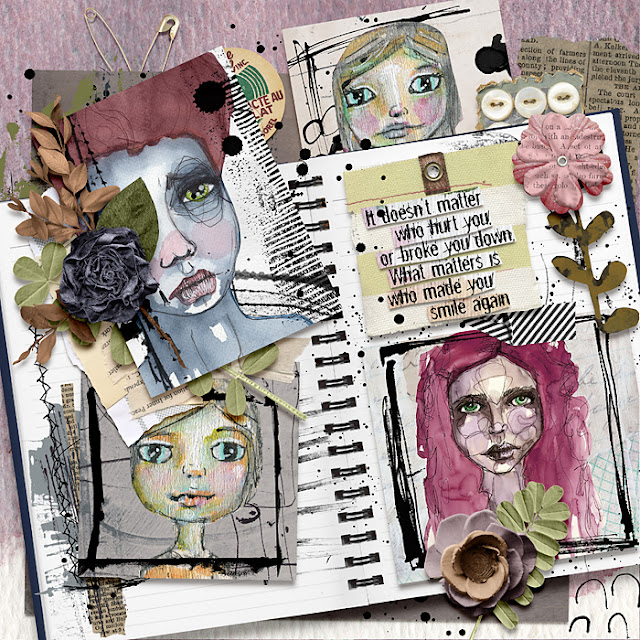  Planned Again Scrapbooking Templates