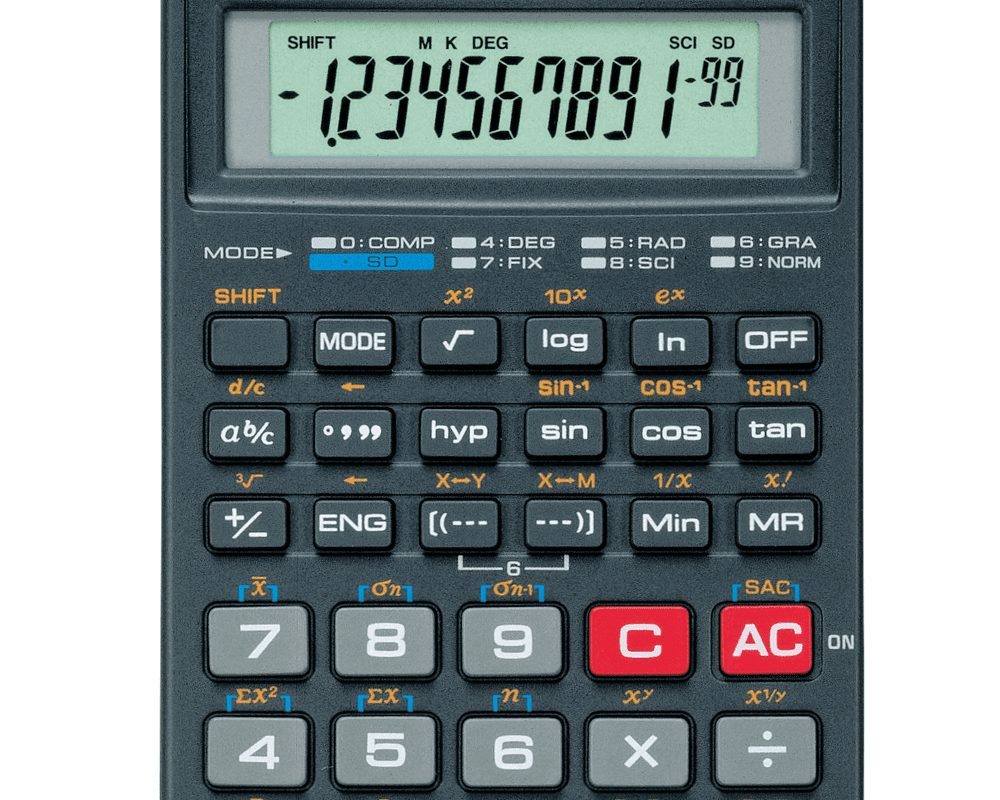 calculadoras científicas puedes descargar tú teléfono o Pc.
