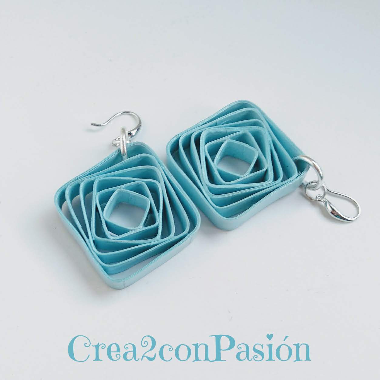 Crea2 Con Pasión: Tutorial de bisutería figuras geométricas