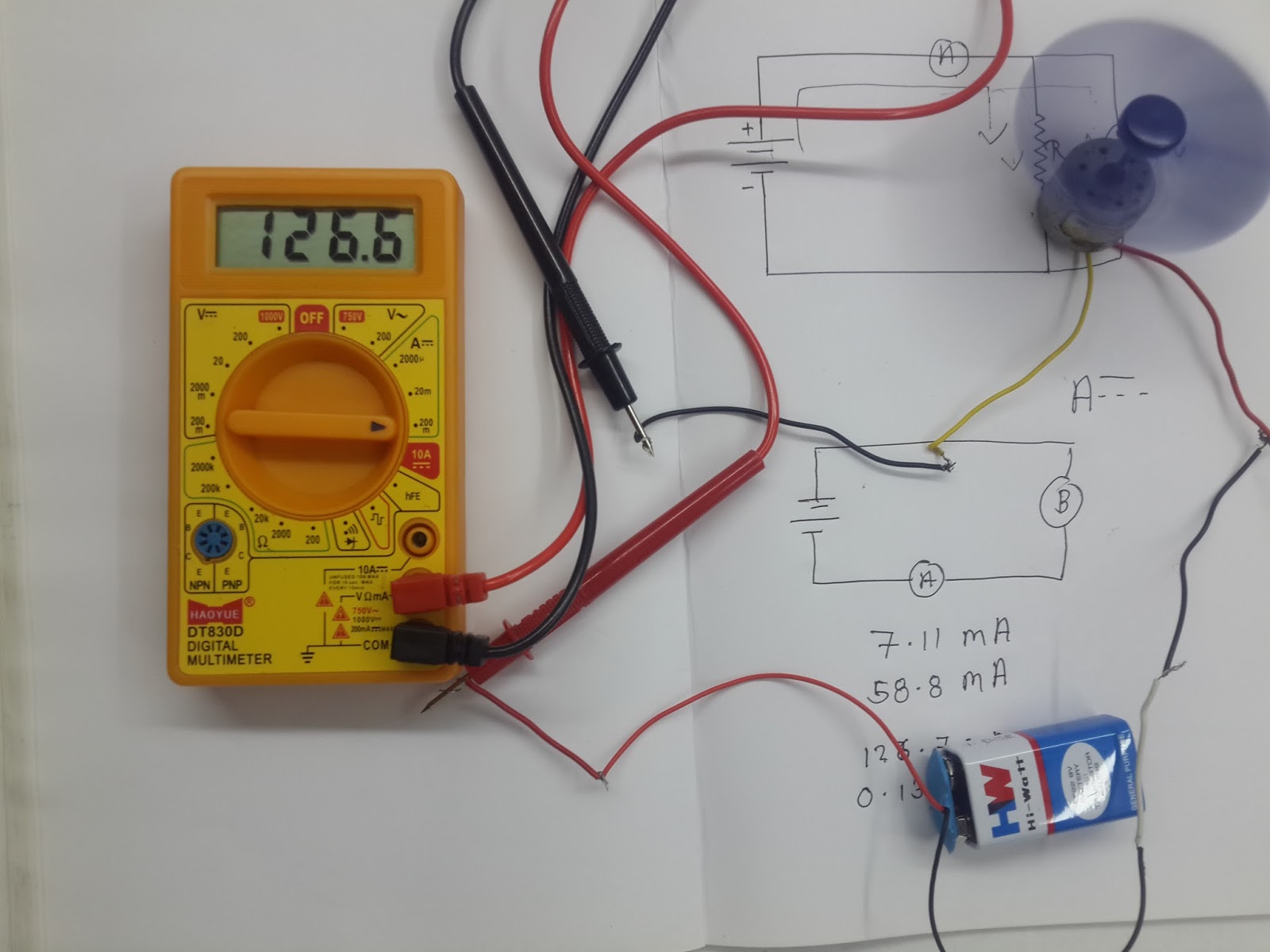 How To Measure Current (Amperes) & Why Ammeter Connected in series ( In