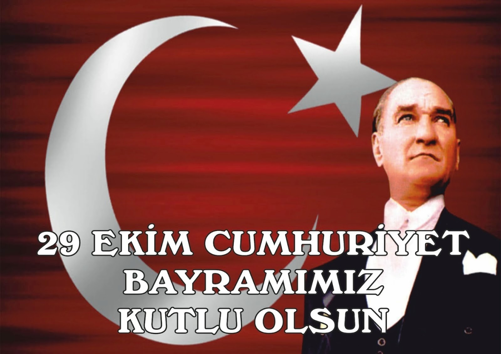29 ekim cumhuriyet bayrami pano