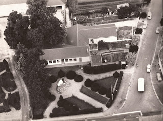 Vue aérienne - Cour-Cheverny 1976