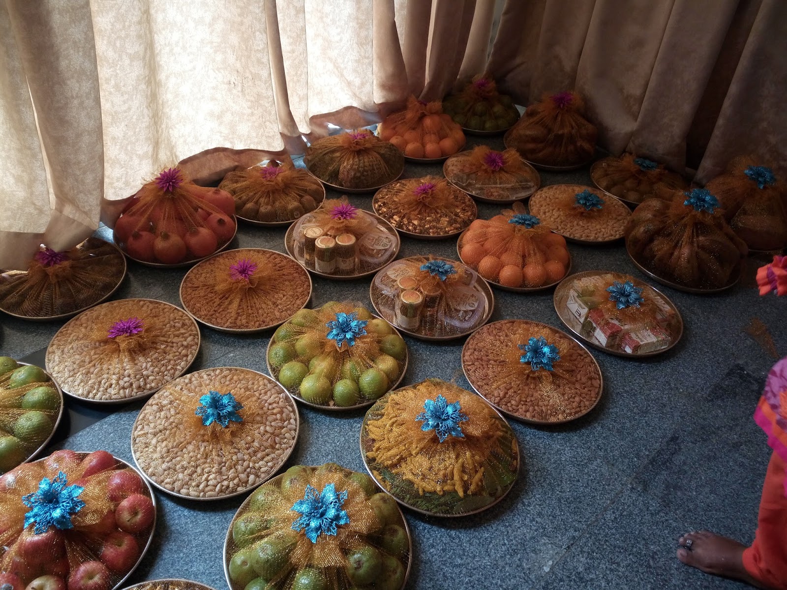 June 2017 Seer Varisai Plates Decoration in Chennai, Seer Varisai