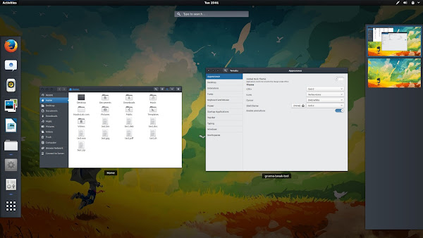 ceti gnome shell