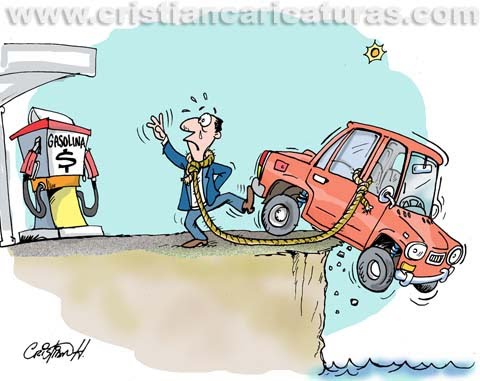 Resultado de imagen para caricatura combustibles
