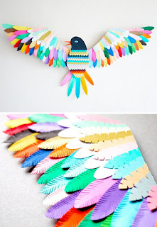 Kreasi Hiasan Kamar Colorful bird Kreasi Hiasan Kamar Colorful bird