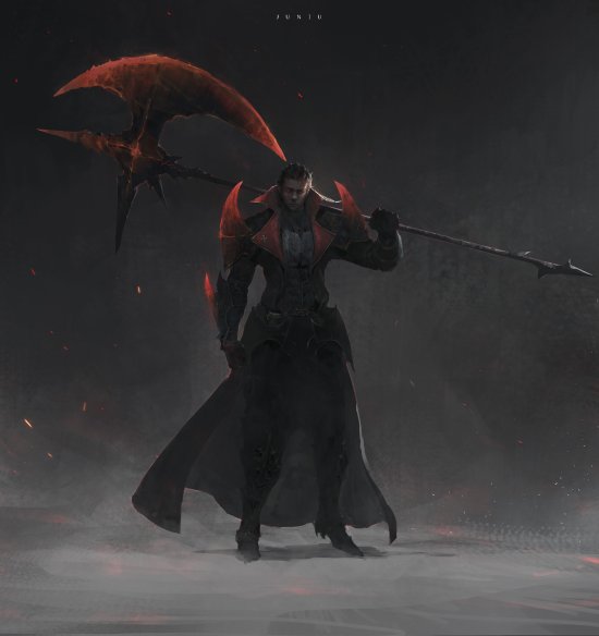 As sombrias ilustrações de fantasia de Ben Juniu Ben Juniu artstation arte ilustrações fantasia sombria