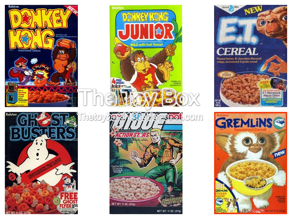 The Toy Box Cereals of the 80's