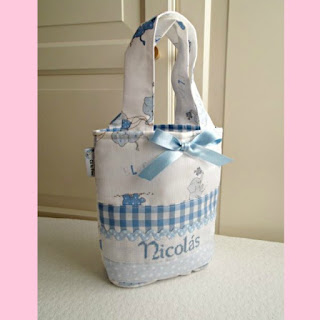 Cesto acolchado Nicolás canastillas-cestos-bebe-acolchados-personalizados
