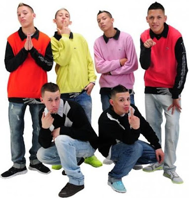 Los Wachiturros Foto de Los Wachiturros posando para fans