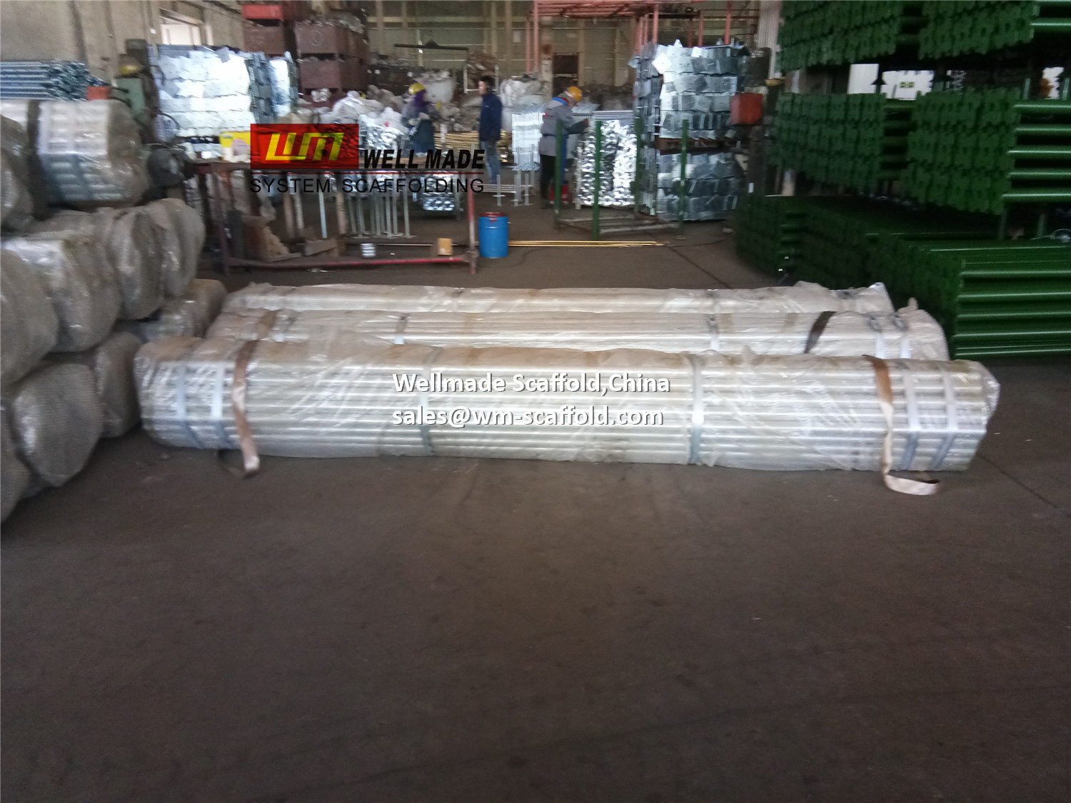 Galvanized Pipe For Construction Tube And Clamp Scaffold System