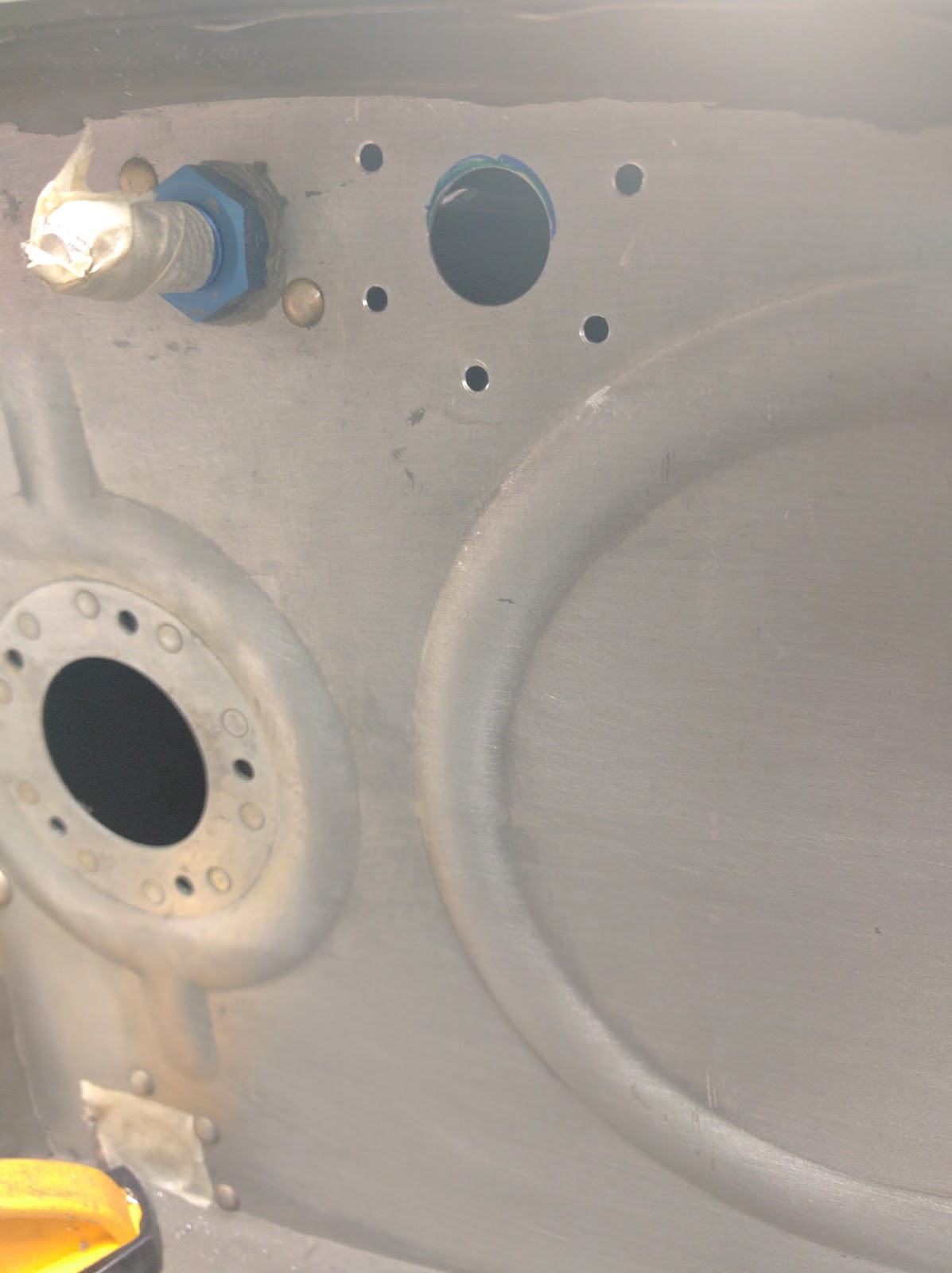 Damazio family's RV10 project Fuel tank assembly complete