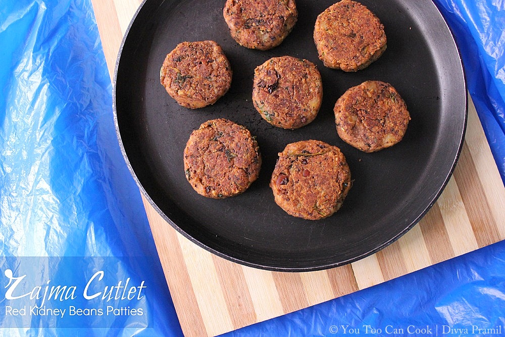 Rajma Patties Rajma Tikkis Rajma Cutlets Red Kidney Beans Patties