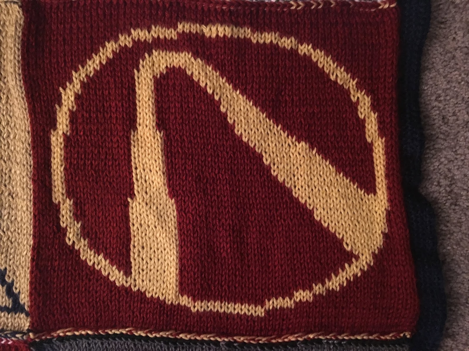 Nerdy Knitted Patch Blanket — The Nifty Nerdarella