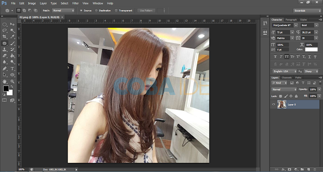 cara merubah warna rambut di adobe photoshop cara merubah warna rambut photoshop