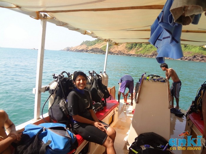 My First Scuba Diving ExperienceGoa India Part 2 Anki