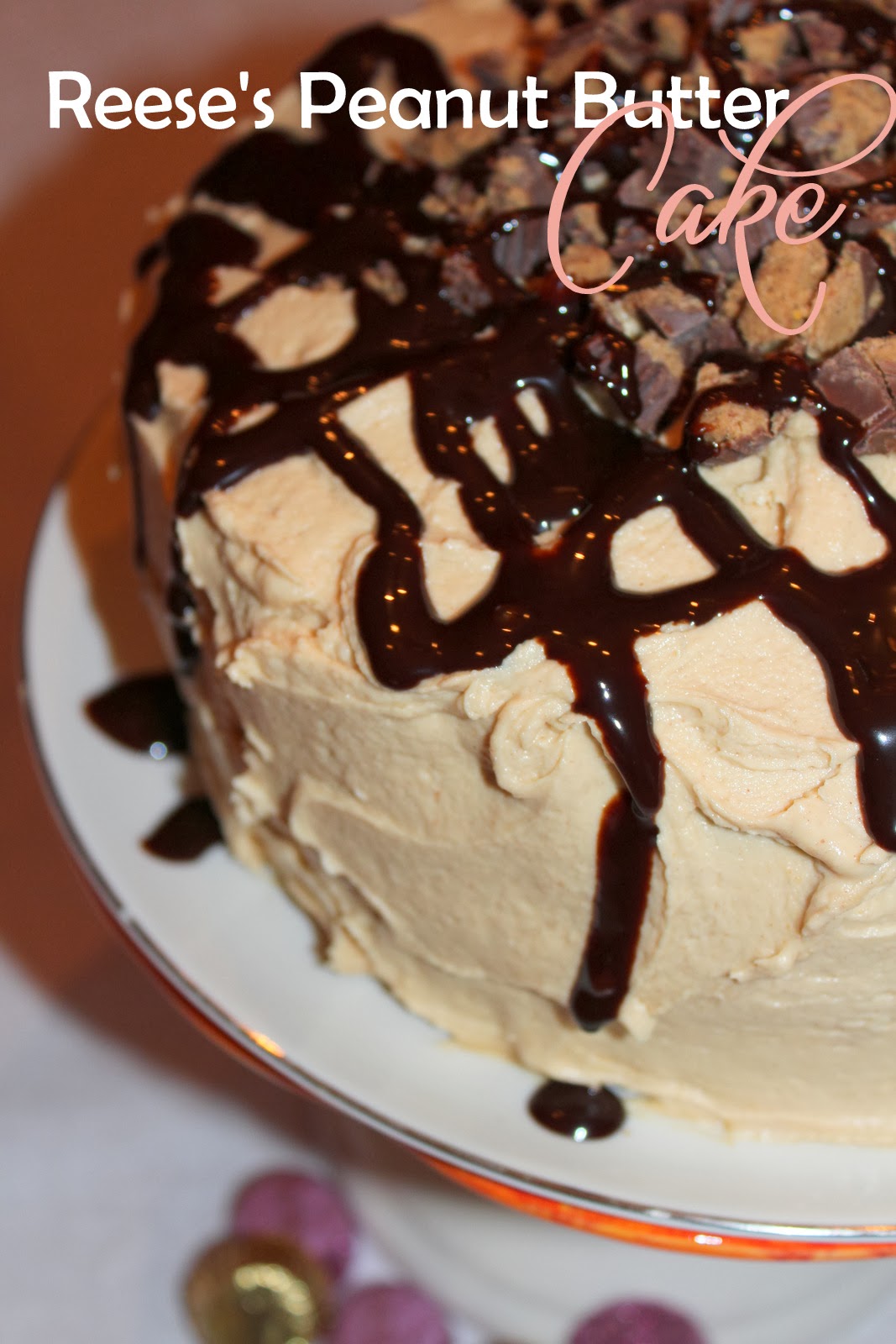 friendly's reese's peanut butter cake