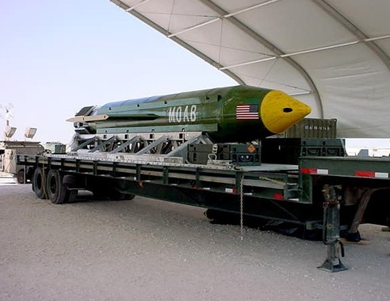 US Drops Largest Non-Nuclear Bomb in Afghanistan