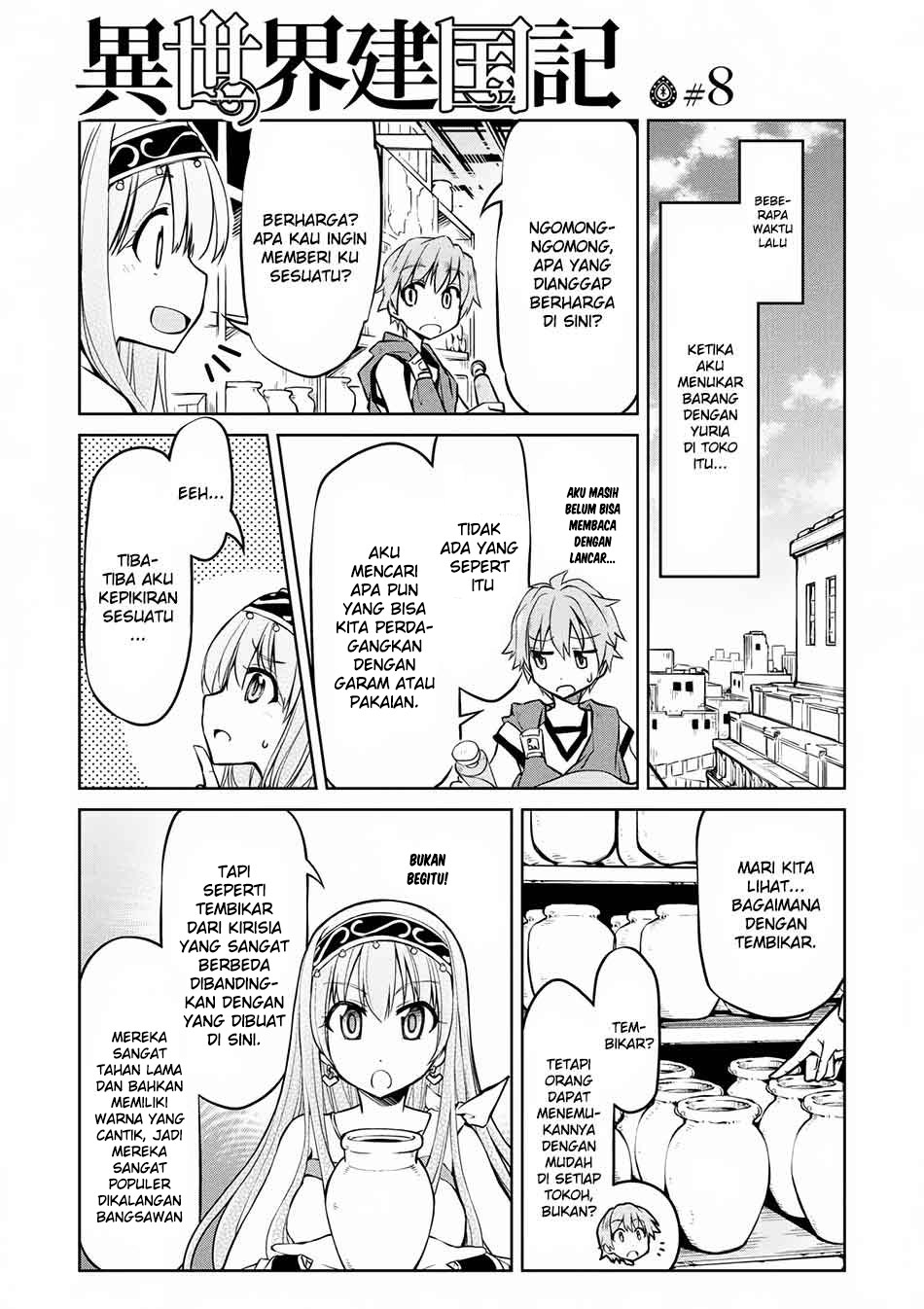 Isekai Kenkokuki Chapter 8 Bahasa Indonesia