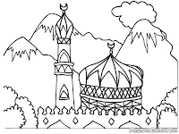 Gambar Masjid Didaerah Puncak Bogor Untuk Diwarnai Gambar Masjid Didaerah Puncak Bogor Untuk Diwarnai
