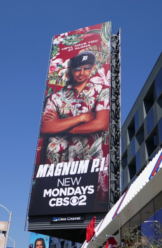 Magnum P.I. 2018 series billboard Magnum PI 2018 series billboard