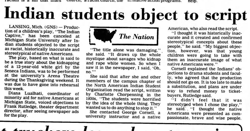 George Cornell on Native American Authors