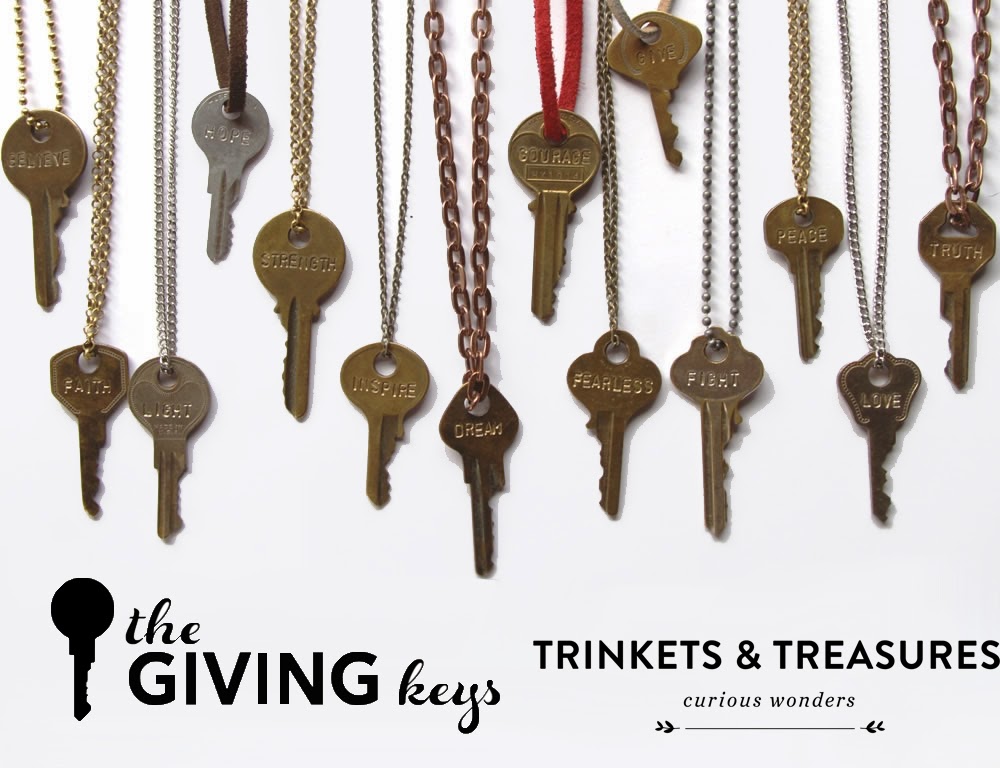 Trinkets and Treasures Spotlight On The Giving Keys