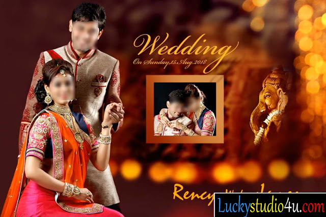 New Wedding Album PSD Cover Design Free Download Wedding Album Cover Design