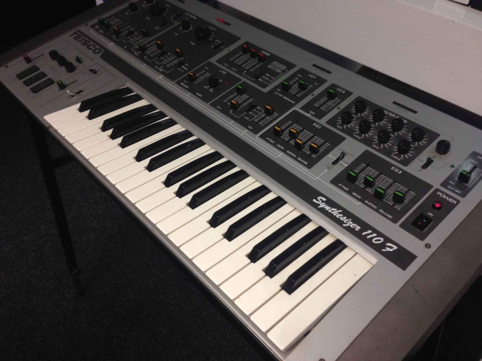 MATRIXSYNTH Teisco S110f Synthesizer Yazoo Chinese Detective Cover