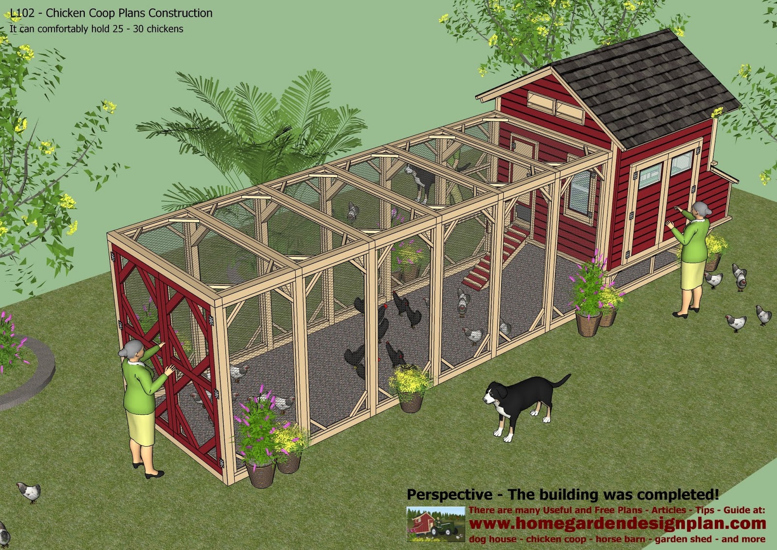 Chicken Coop Design - How To Build A Chicken Coop