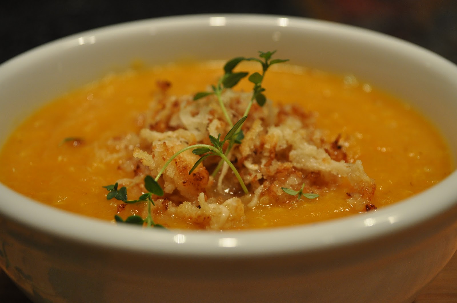 One Classy Dish Roasted Butternut Squash & Quinoa soup