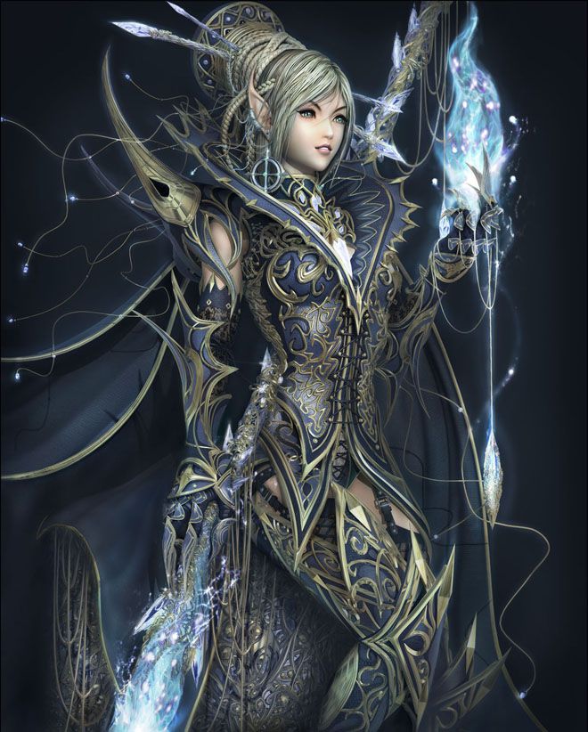 Beautiful 3D Fantasy CG Girls