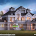 800 square yards luxury Colonial villa plan