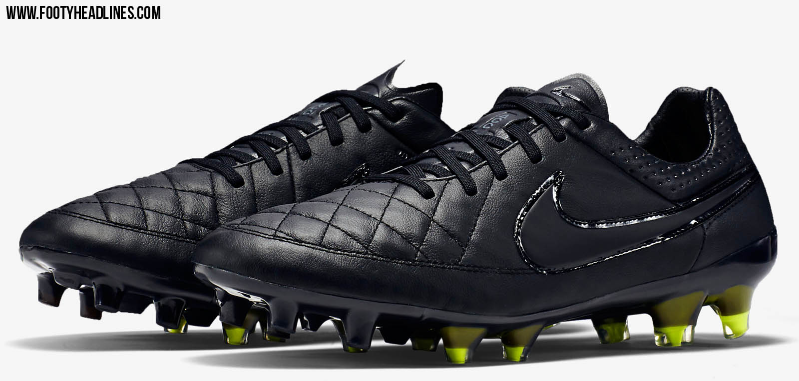 Blackout Reflective Nike Tiempo 2015 Boots Released - Footy Headlines