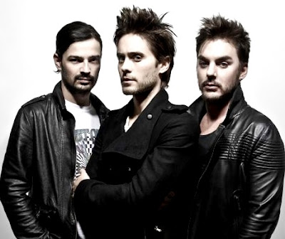 30 Seconds To Mars Foto de 30 Seconds To Mars posando