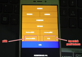 cara flash redmi 3 via test point