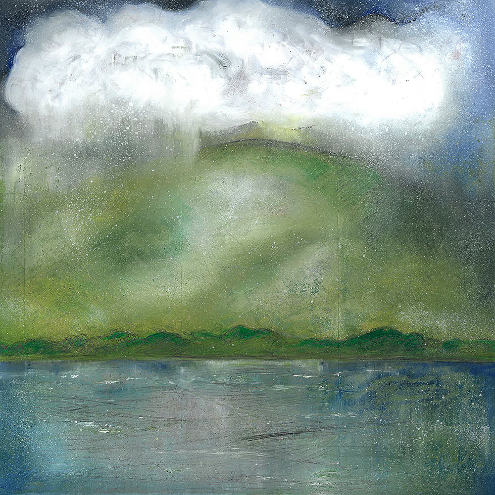 'Rain Cloud' NEW ethereal landscape painting