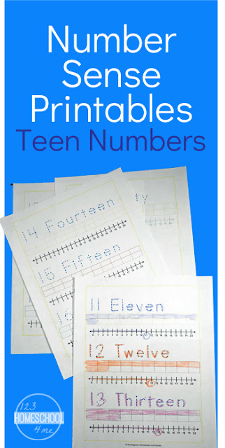 Printable Numbers Worksheets For Kindergarten