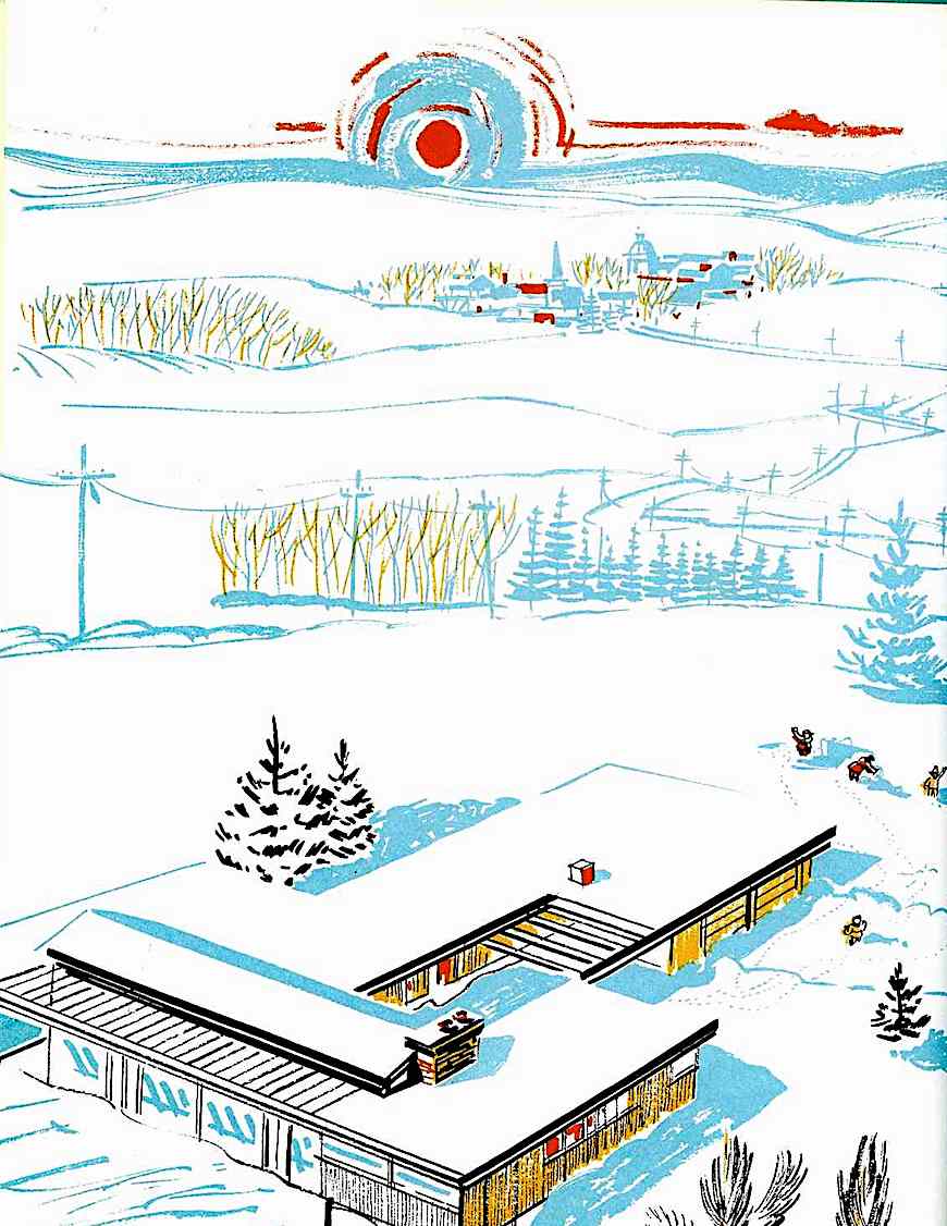 George Overlie 1959 George Overlie 1959 illustration of winter, mumps