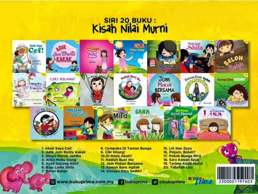 Buku Cerita #Projek100buku Menarik Untuk Kanak-kanak dan 