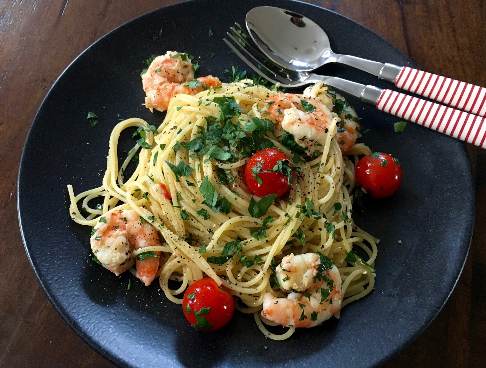 Lust auf Lecker 🌶: Spaghetti Aglio Olio mit Garnelen